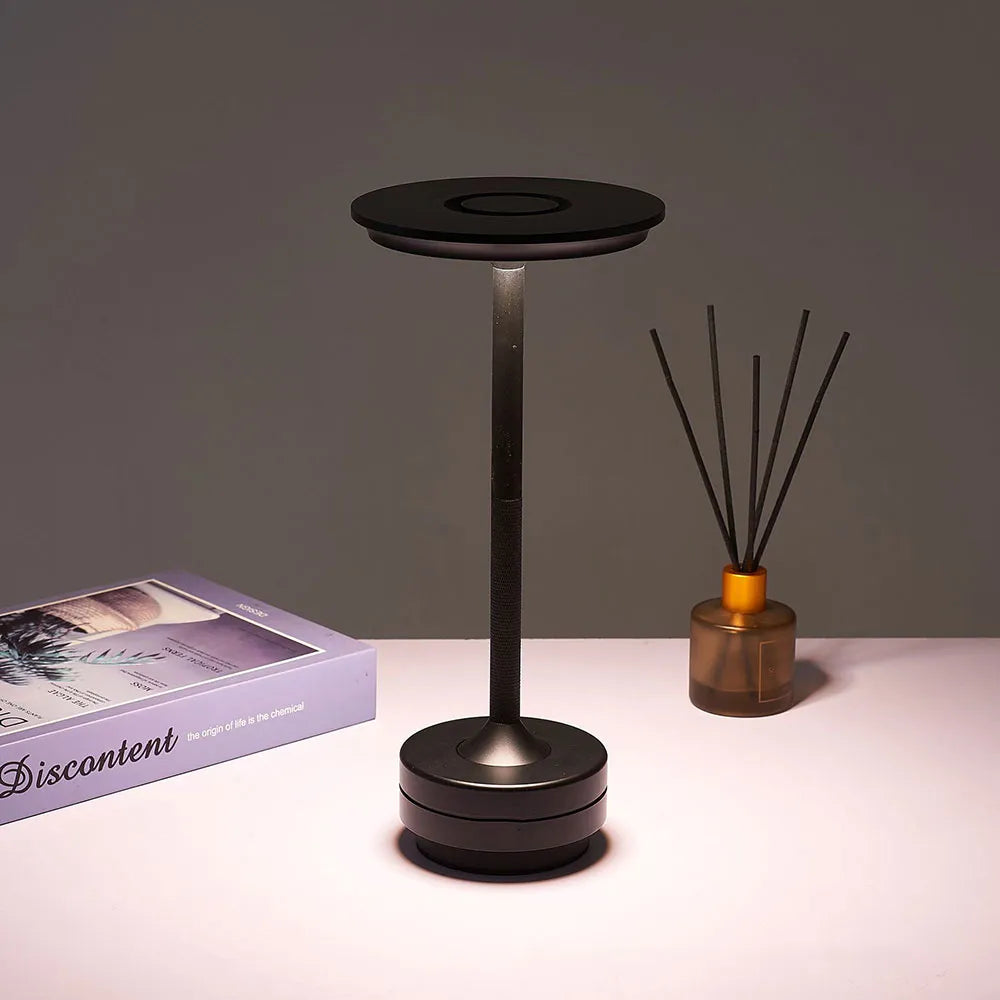 Night Light Black Table Lamp