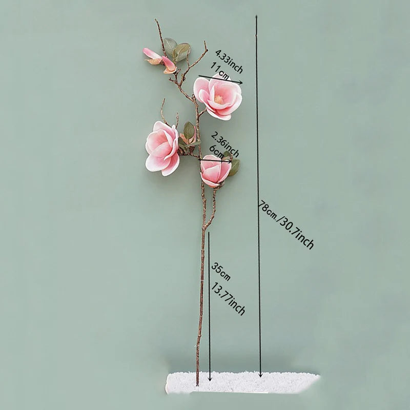 Magnolia Artificial Flower