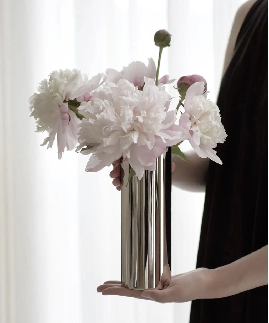 Elegant Stainless Steel Vase