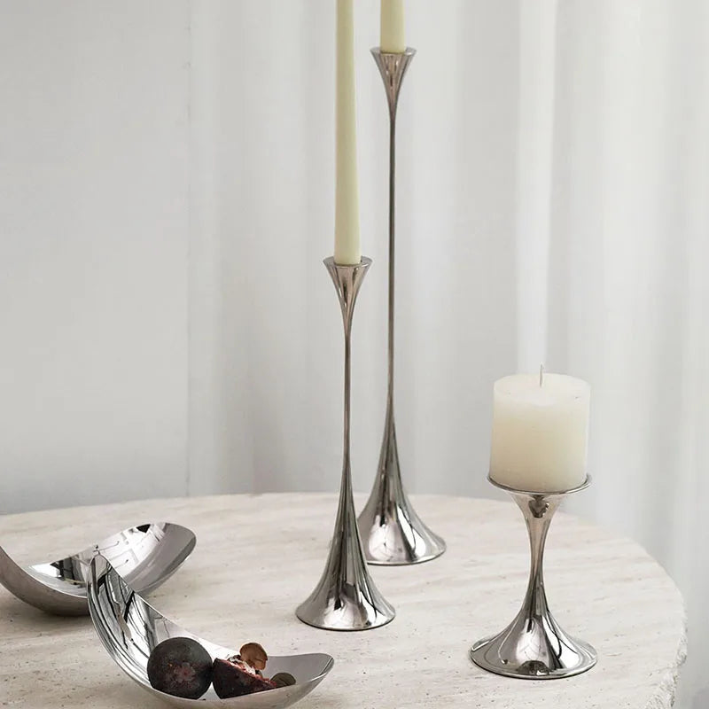 Set of 3 Modern Candleholder