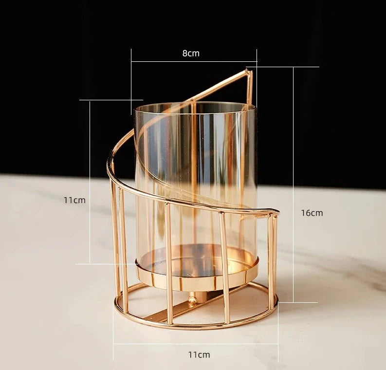 Metal Candlesticks 16cm