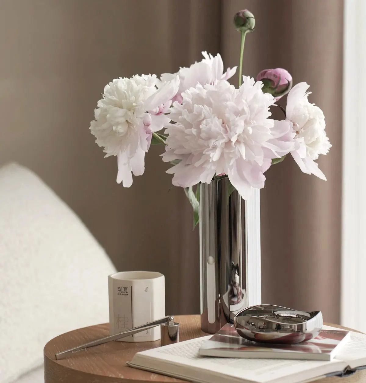 Elegant Stainless Steel Vase
