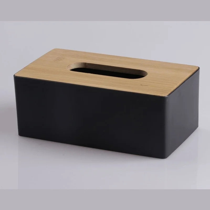 Black Tissue Napkin Holder