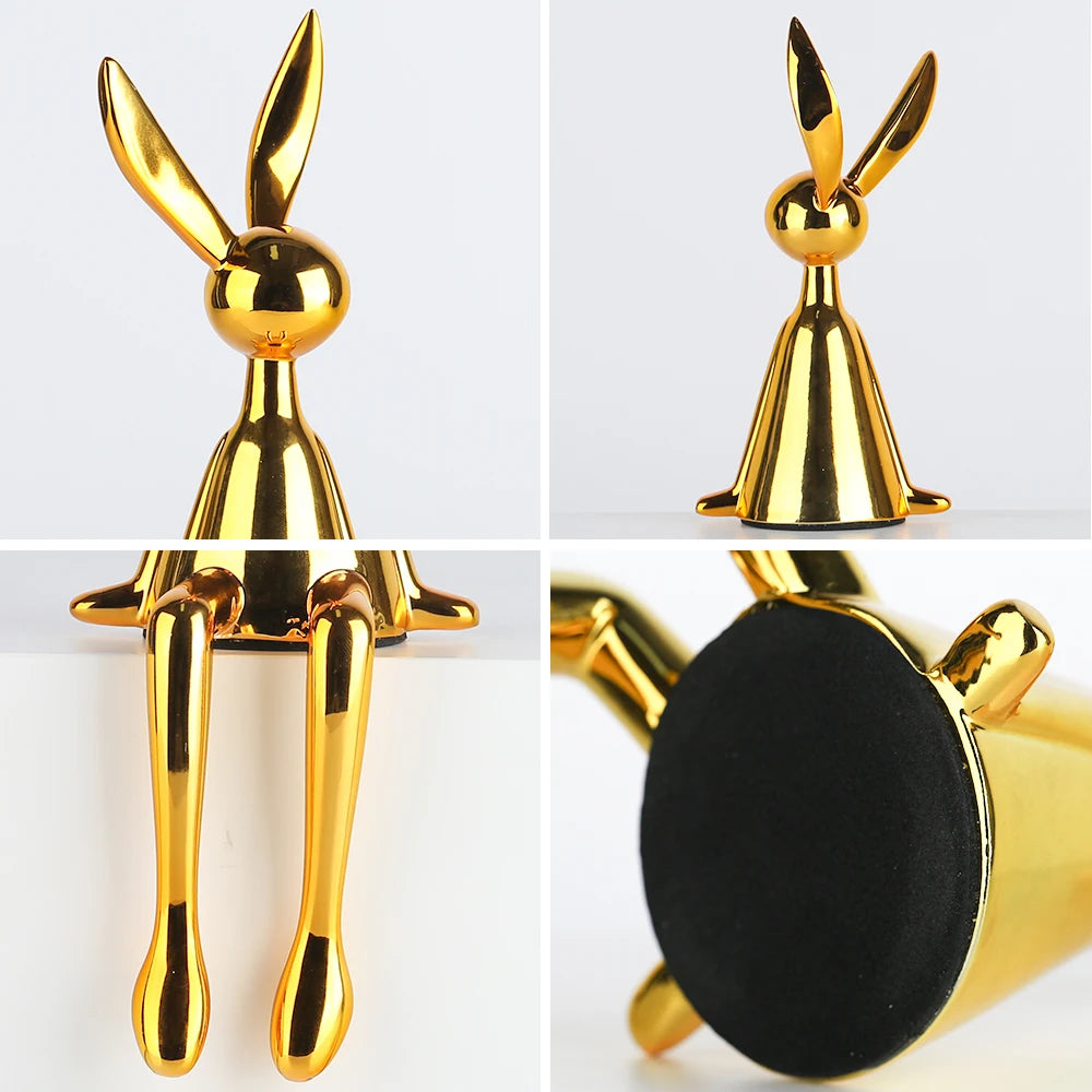 Rabbit Figurine Detail
