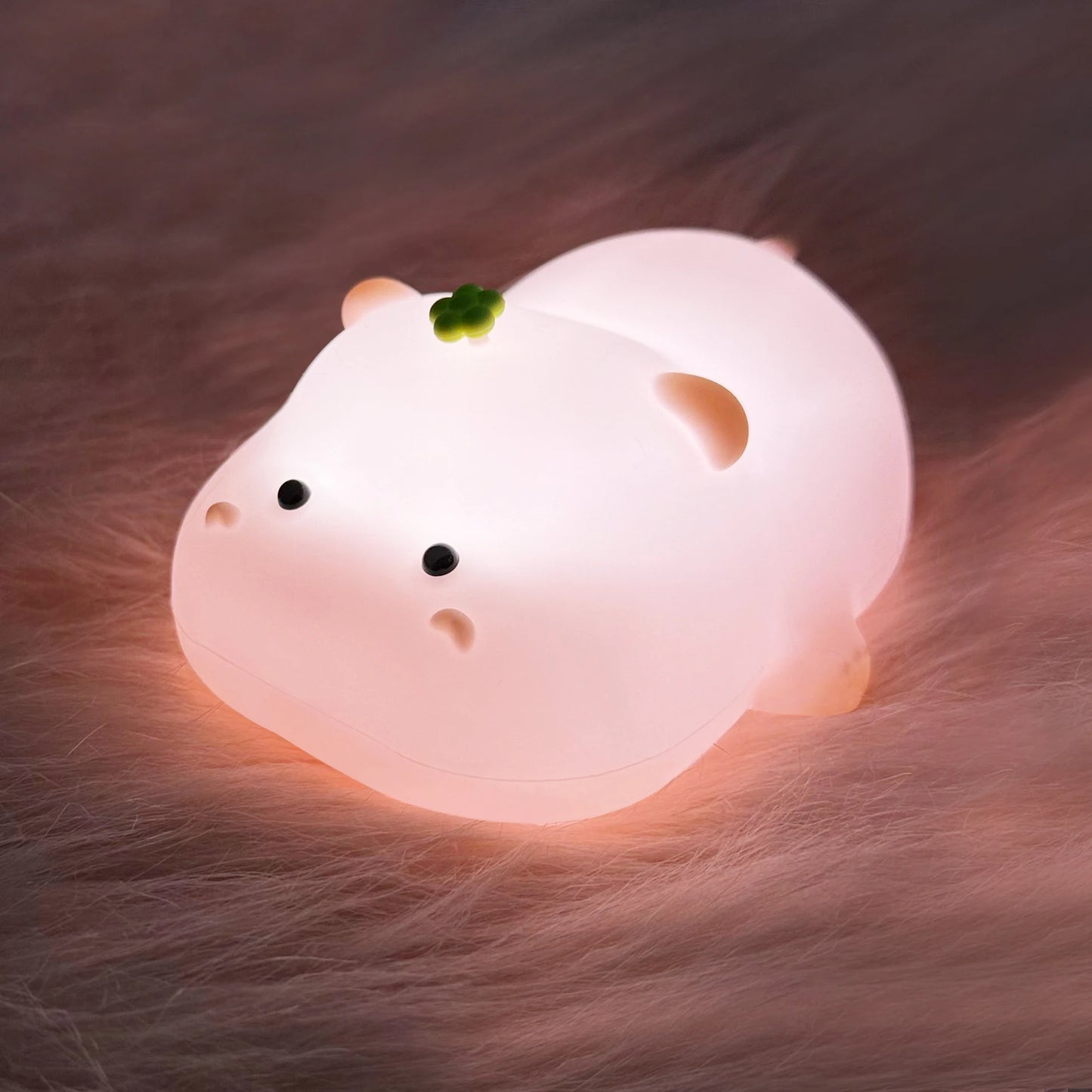 Cute Hippo Night Light