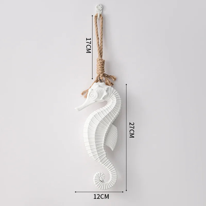 White Decorative Seahorse