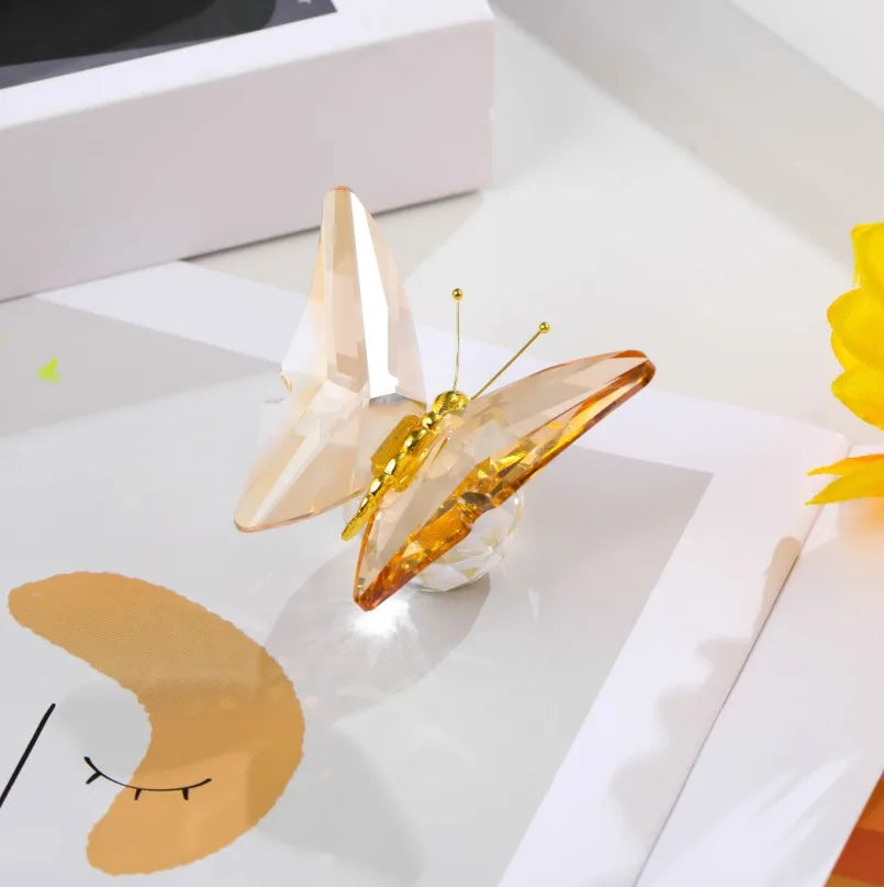 Crystal Butterfly Decor