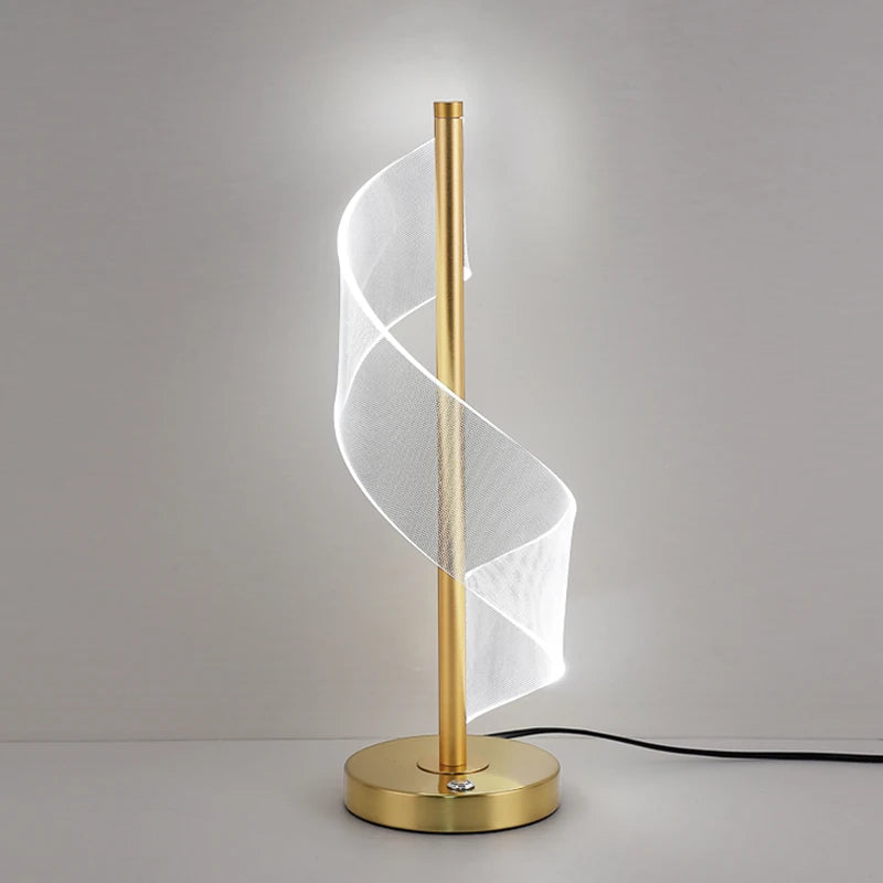 Swirl Led Table Lamp