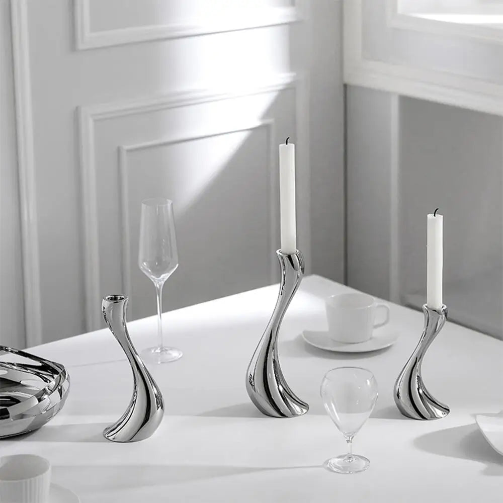 Swan Neck Candlestick
