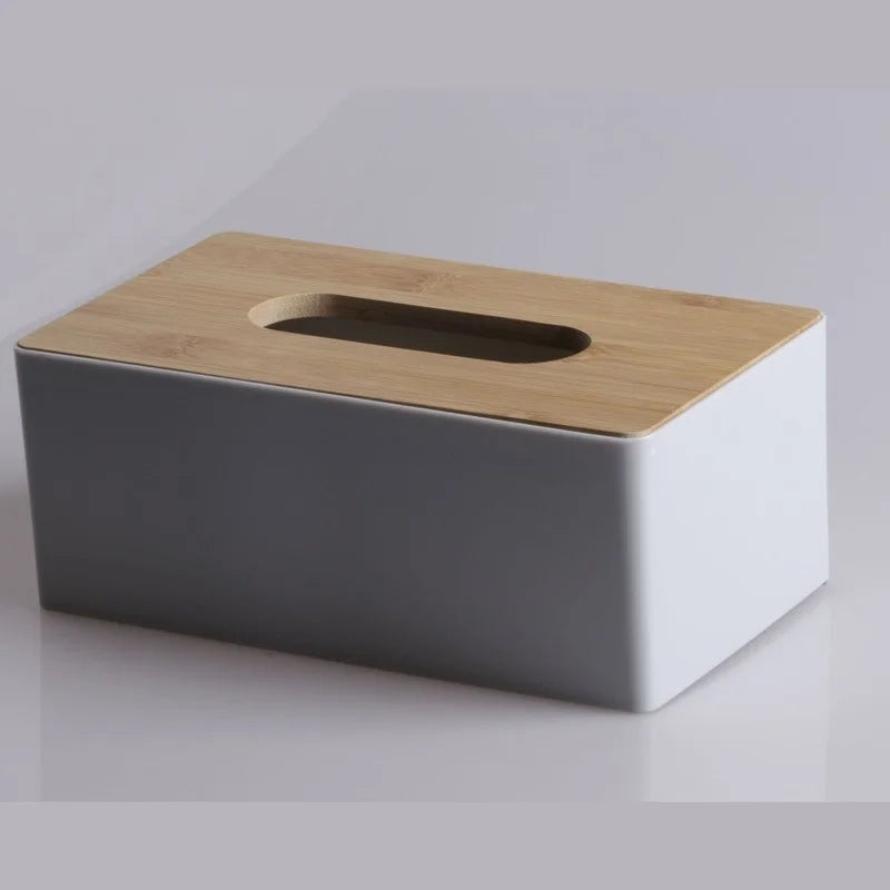White Tissue Napkin Holder