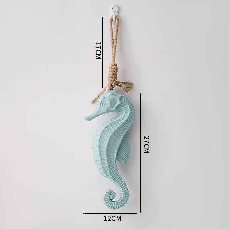 Light Blue Decorative Seahorses