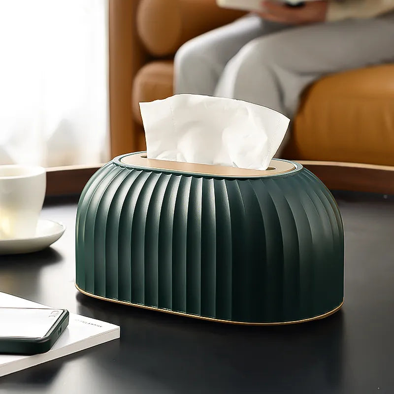 Dark Green Tissue Napkin Holder