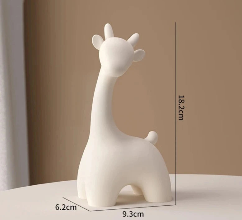 Large Adorable Giraffe Statue