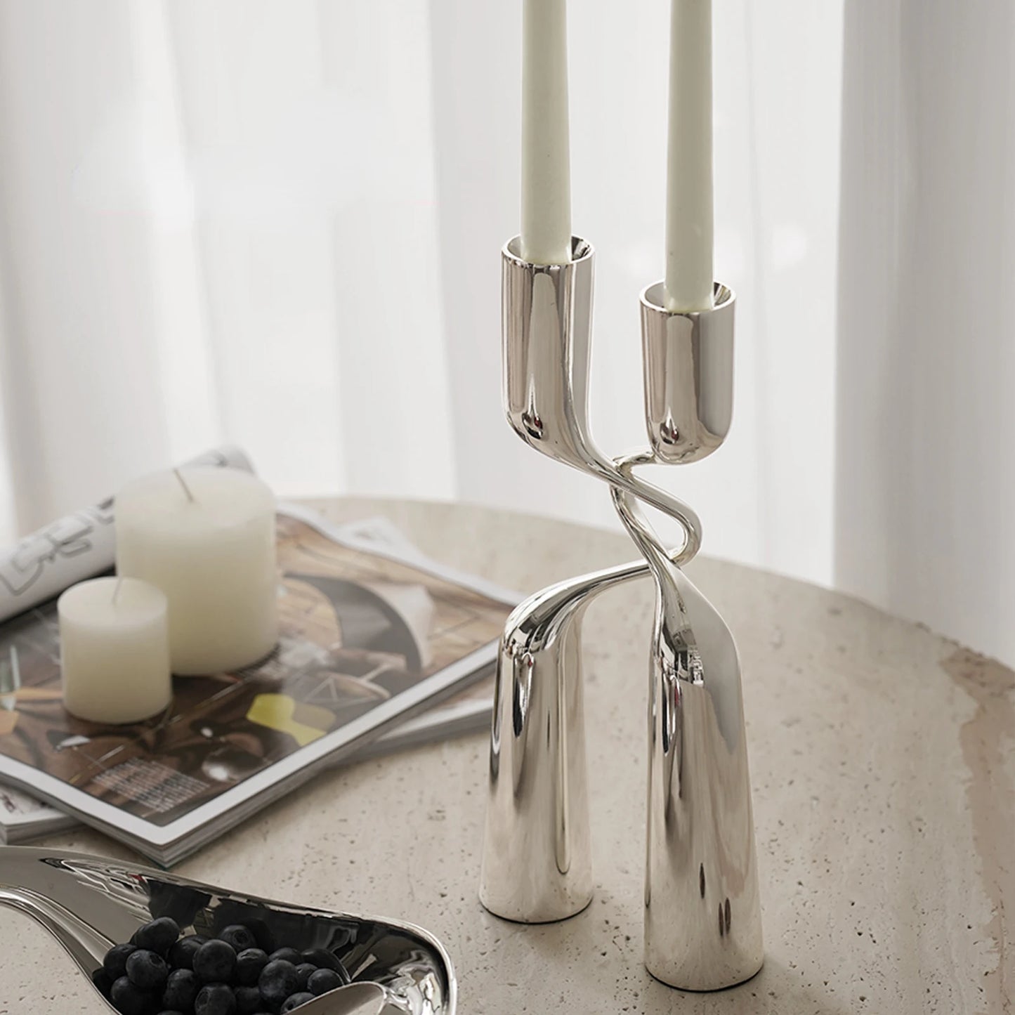 Twisted Candleholder