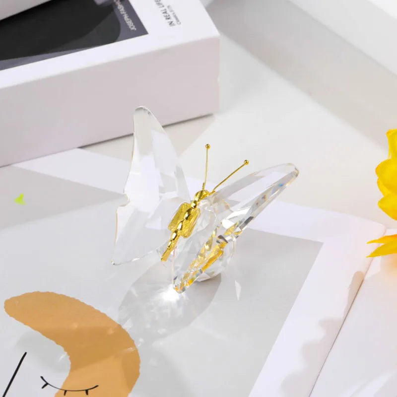 Crystal Butterfly Decor