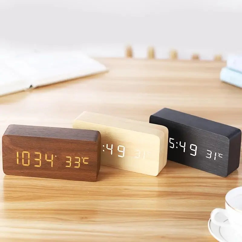 Wooden Digital Clocks