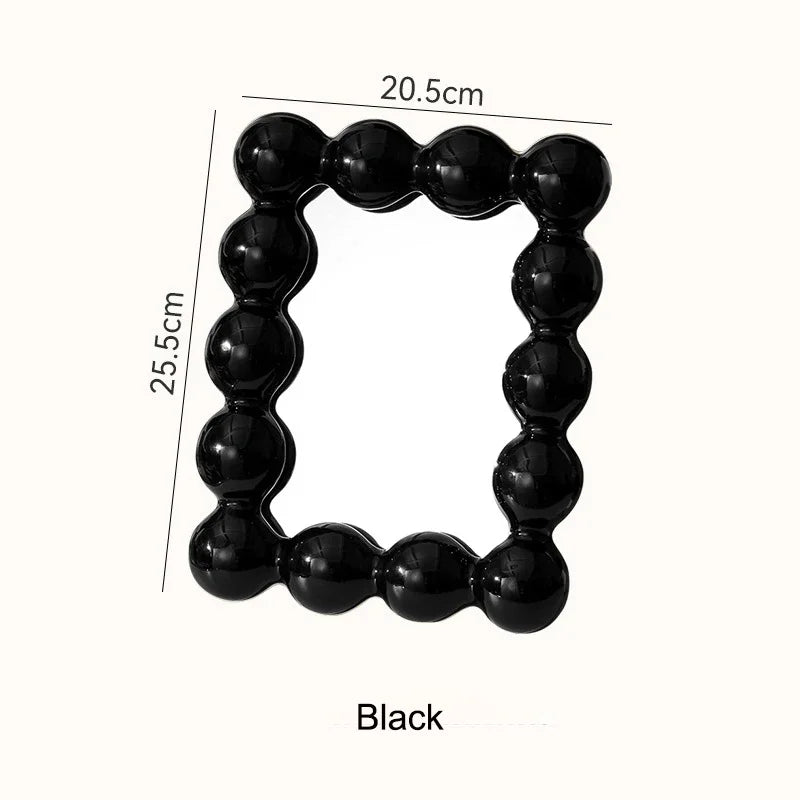 Black Cotton Candy Mirror