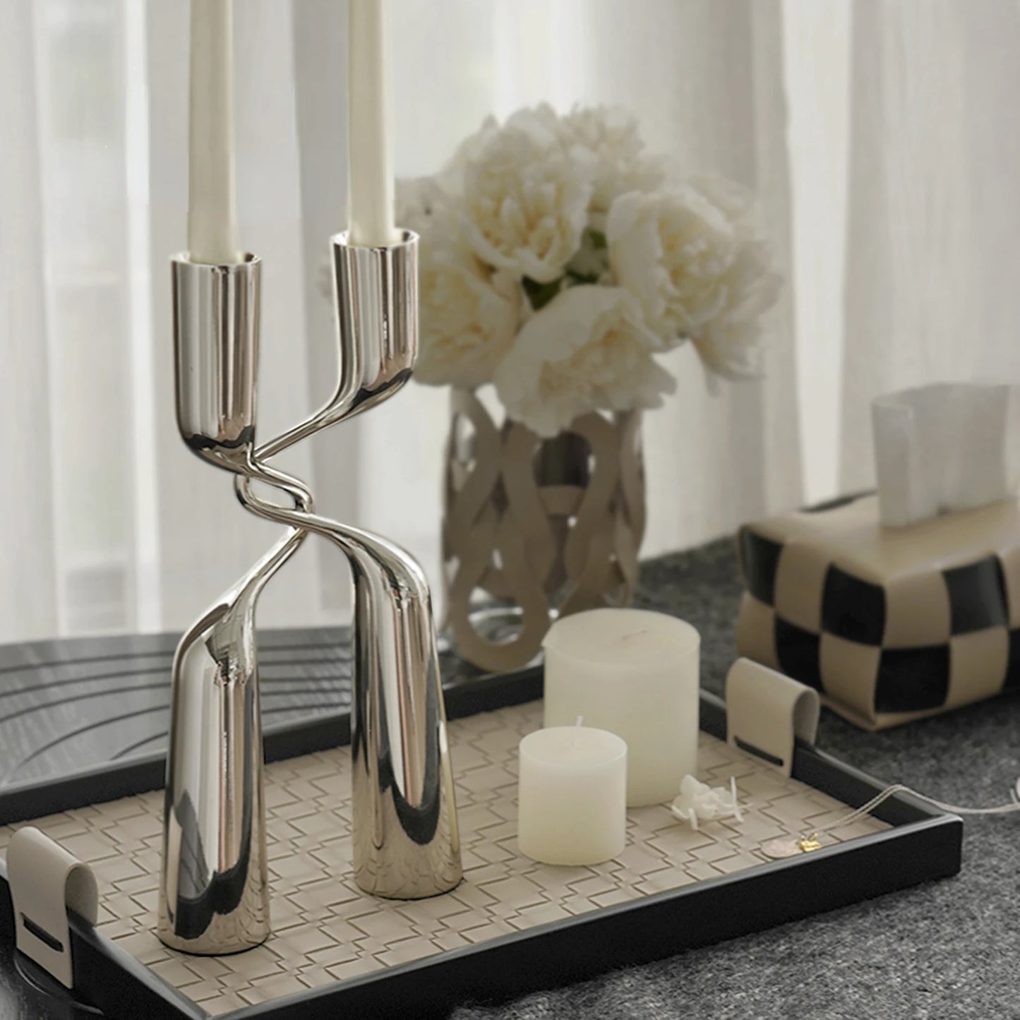 Twisted Candleholder