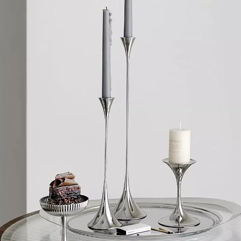 Set of 3 Modern Candleholder