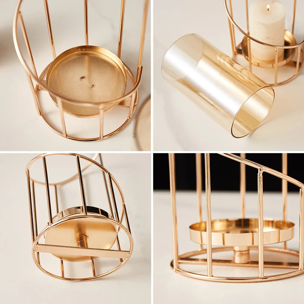 Metal Candlestick Details