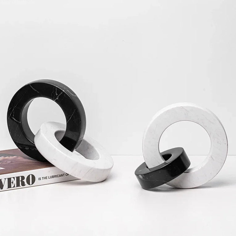 Marble Ring Knot Decor