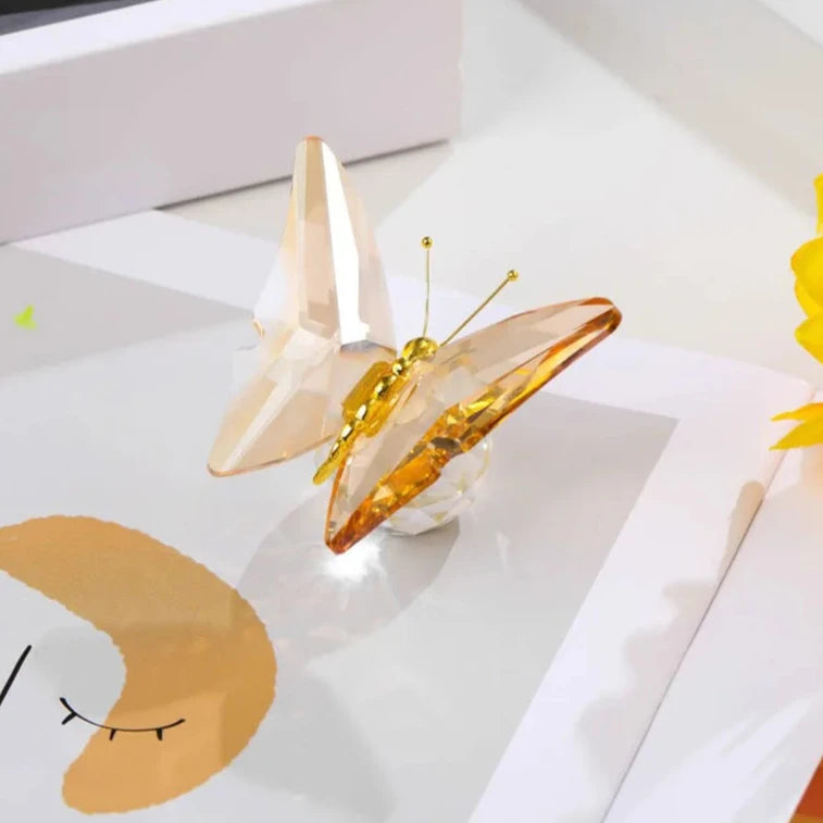 Crystal Butterfly Decor