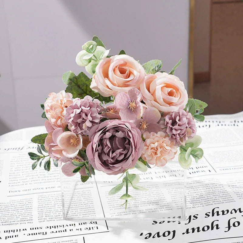 Light Purple Mixed Artificial Bouquet