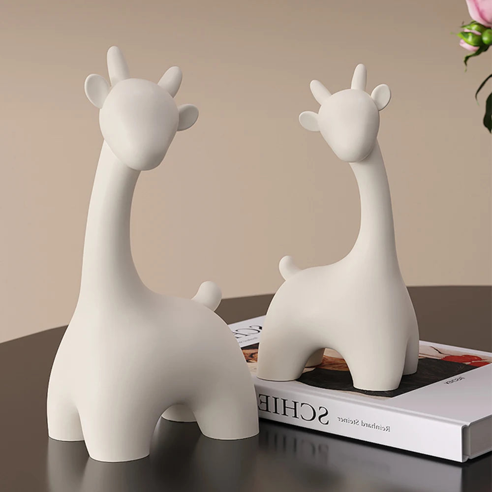 Adorable Giraffe Statues