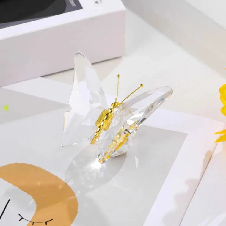 Crystal Butterfly Decor