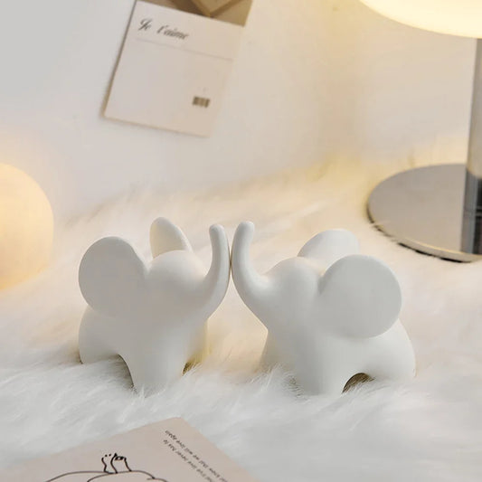 Cute Small Elephant Decor