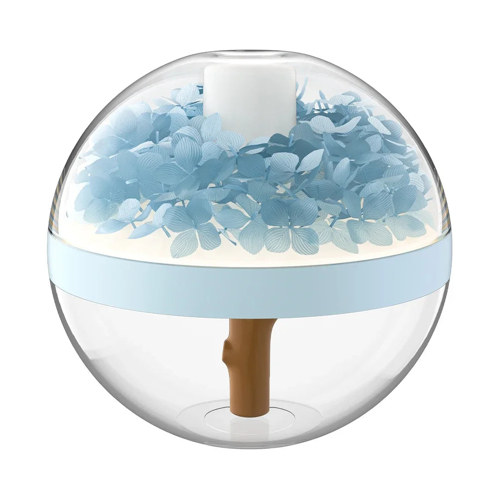 Light Blue Flowery Air Humidifier