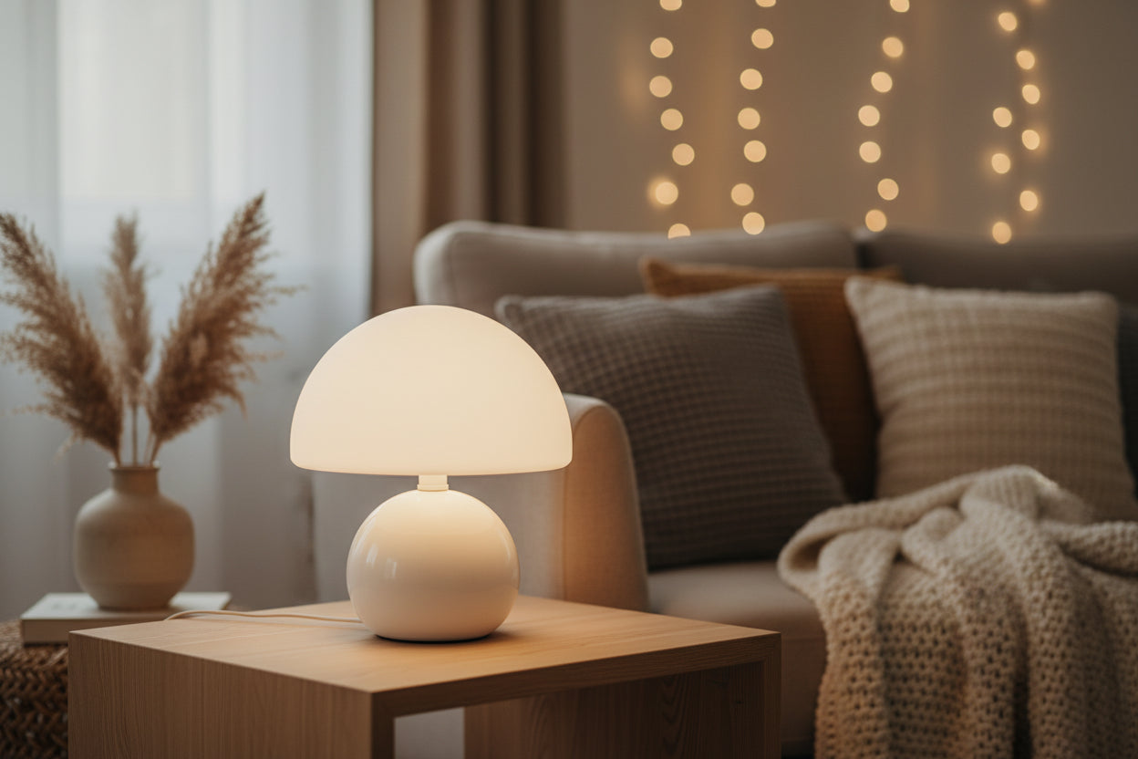 Timeless Cream Table Lamp