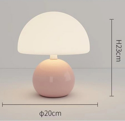 Timeless Pink Cream Table Lamp