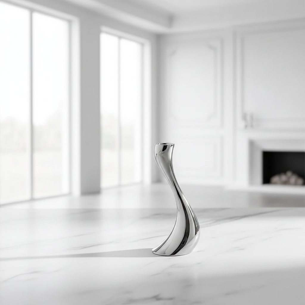 Decorative swan candle holder shelf or table decor