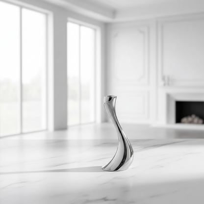 Decorative swan candle holder shelf or table decor